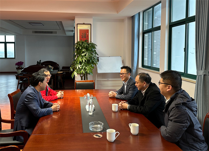 常州市政協副主席、常州民建主委一行走訪我司